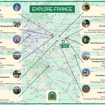La Donaclaudre - Hebergement De Groupe En Pleine Nature, Ideal Pour Tous Vos Sejours ! 63 Couchages - 2 Grandes Salles - Salle De Jeux - Cuisine Professionnelle - Accessible Facilement - Localisation Attractive -Proche Paris & Disney Saint-Augustin  Екстер'єр фото